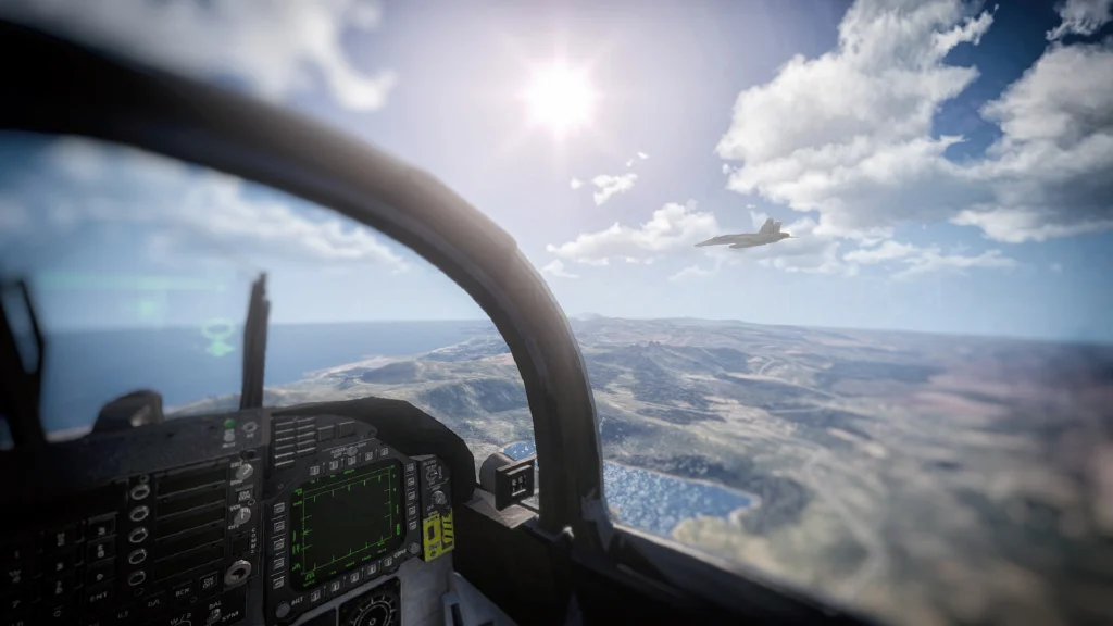 arma 3 simulacion militar vuelo en formacion de 2 f18 del ejercito español